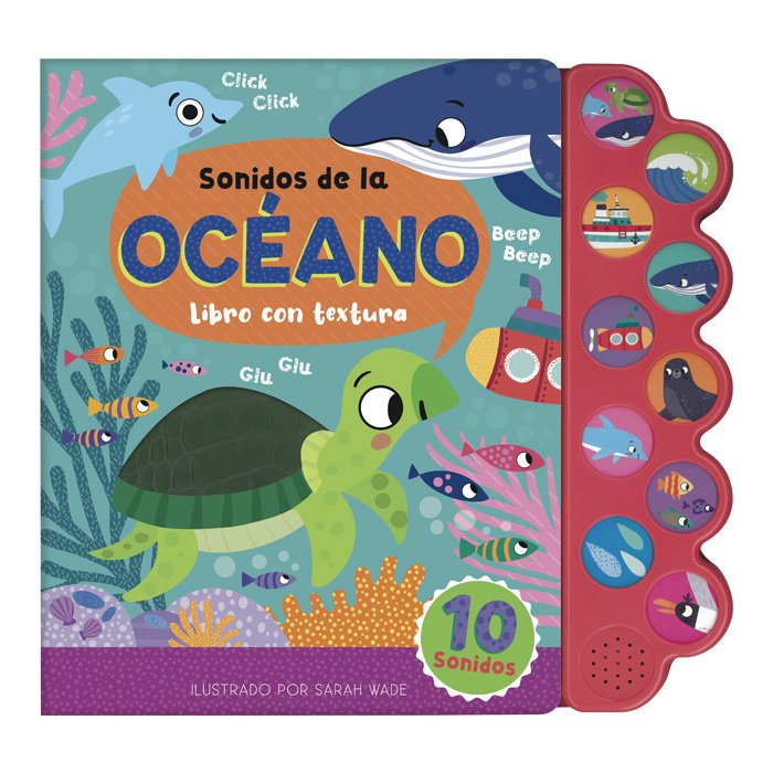 Libro con Textura – Sonidos del Océano