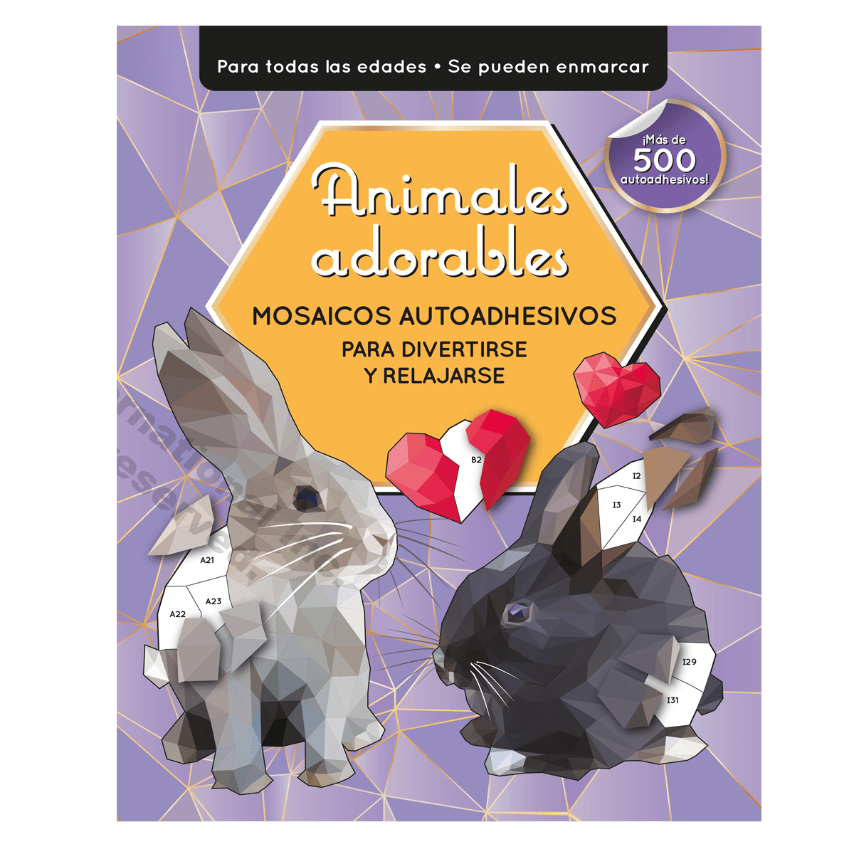 Animales Adorables, Mosaicos Autoadhesivos