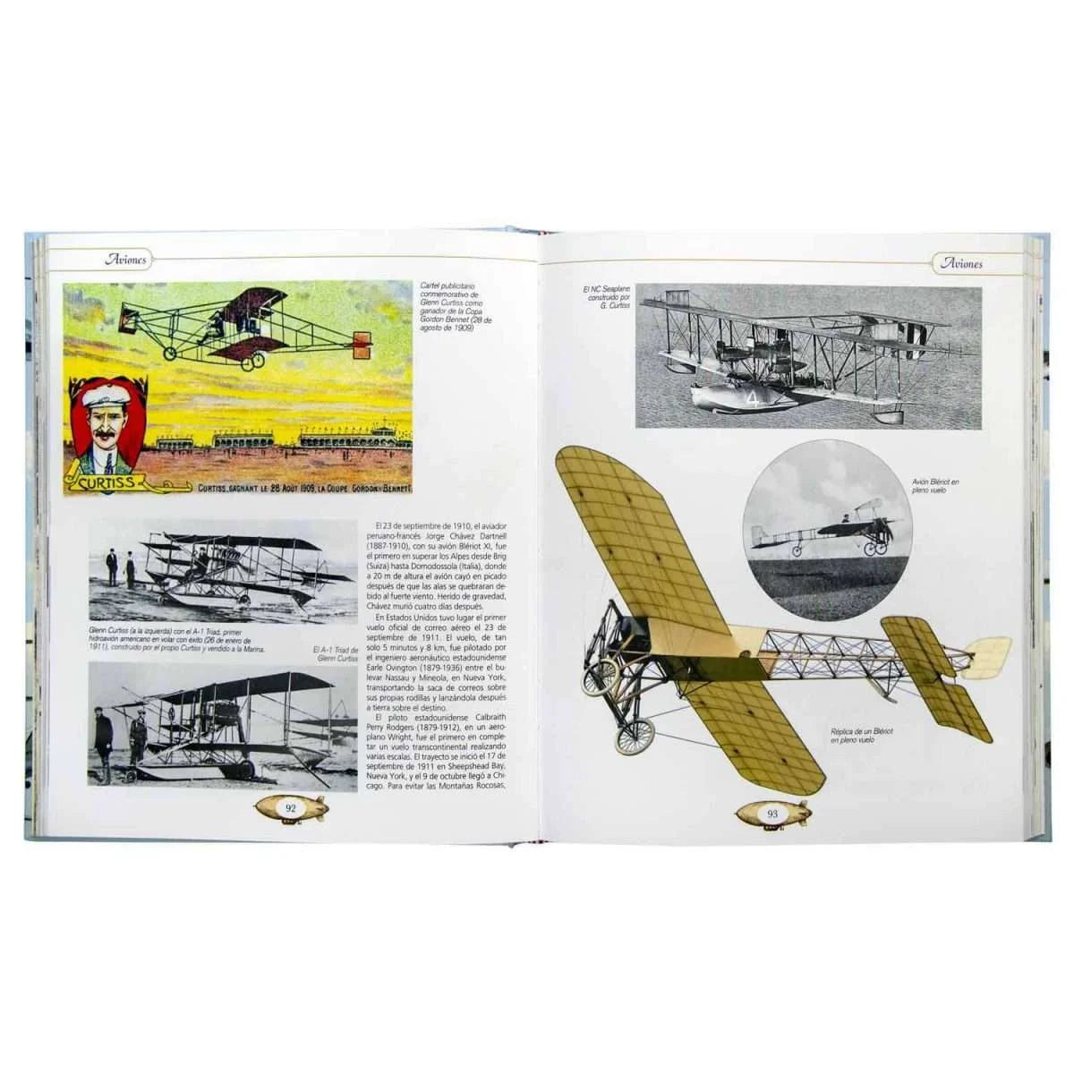 Atlas Ilustrado Aviones Muy Antiguos