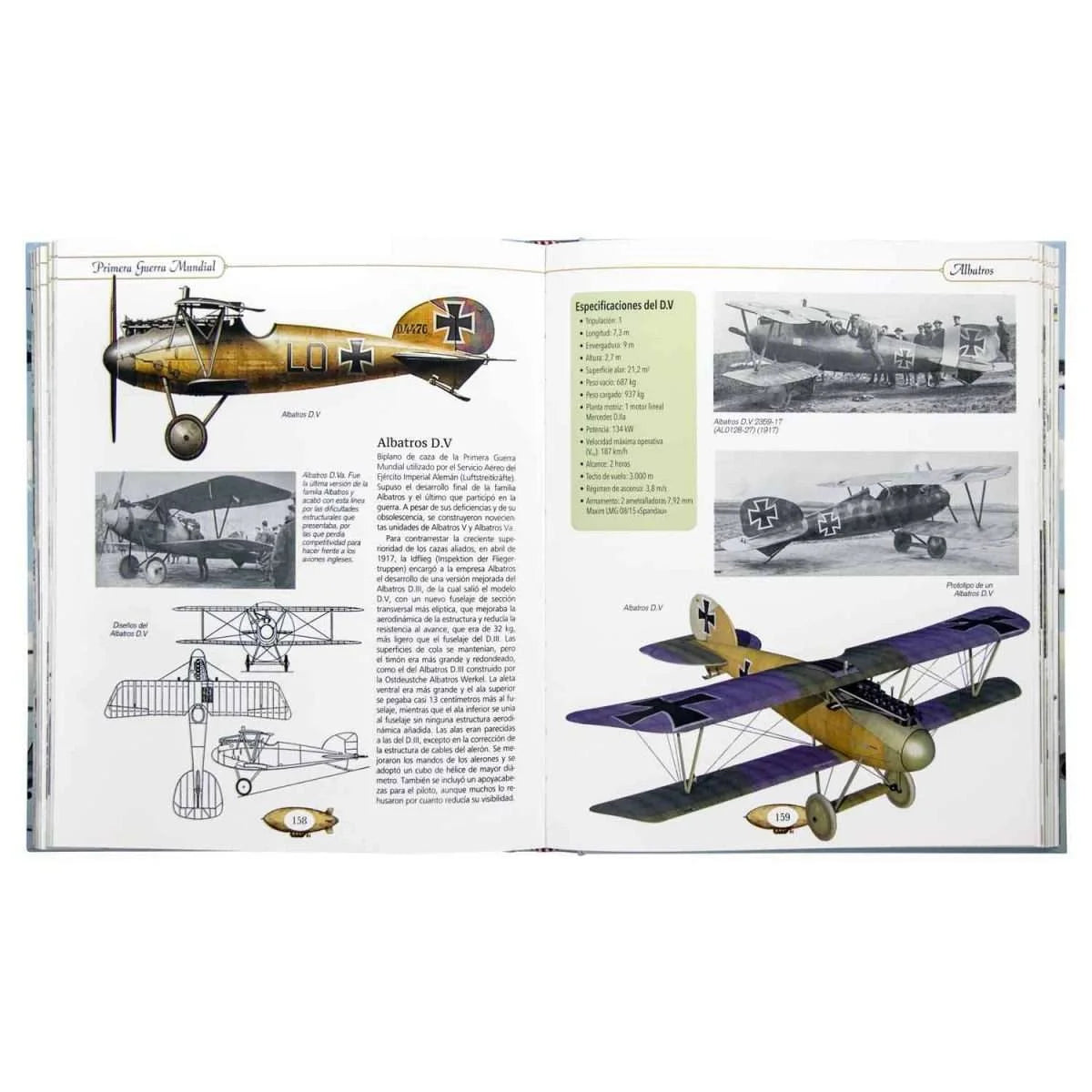 Atlas Ilustrado Aviones Muy Antiguos
