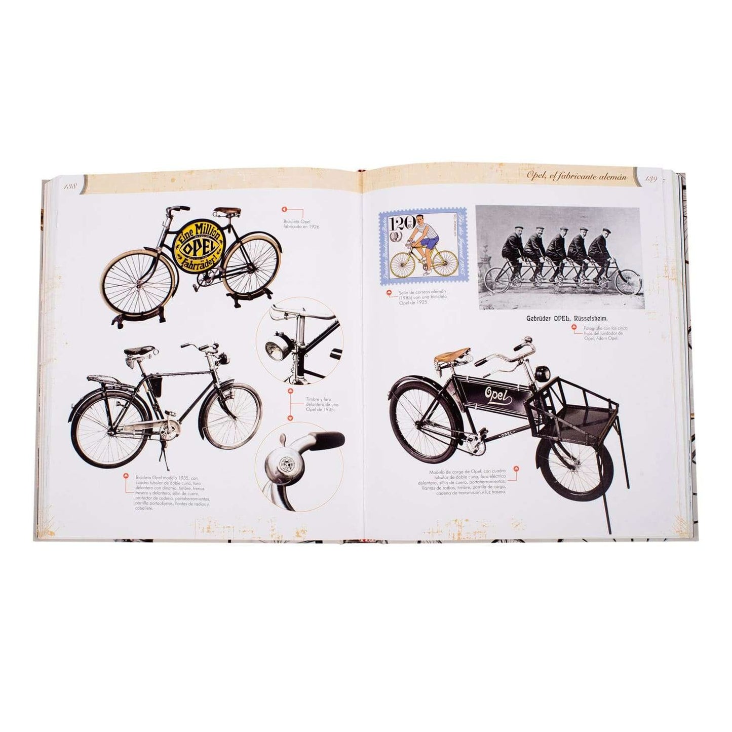 Atlas Ilustrado Bicicletas Muy Antiguas