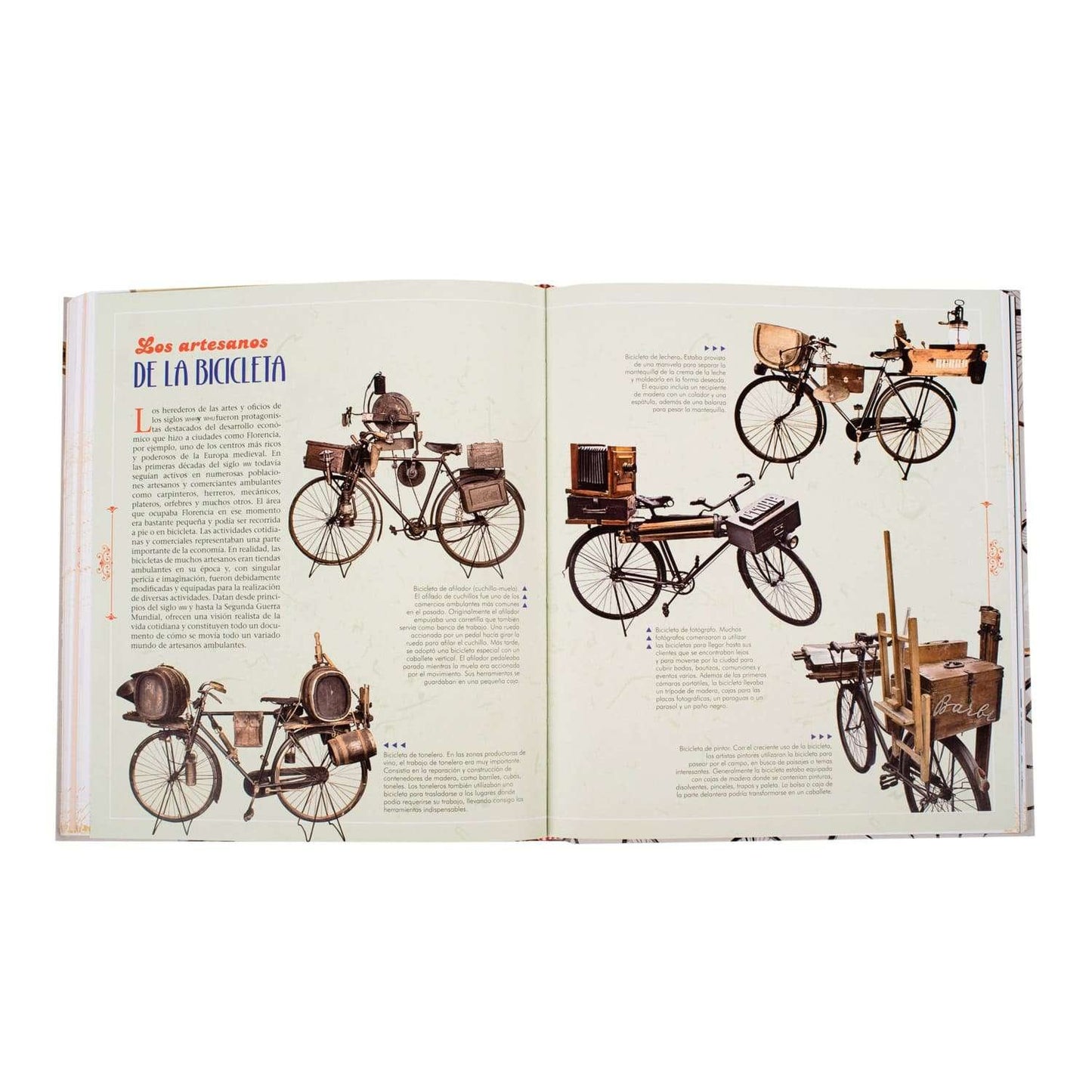 Atlas Ilustrado Bicicletas Muy Antiguas