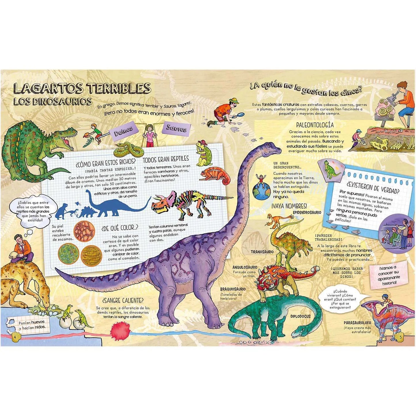Descubre La Vida de los Dinosaurios