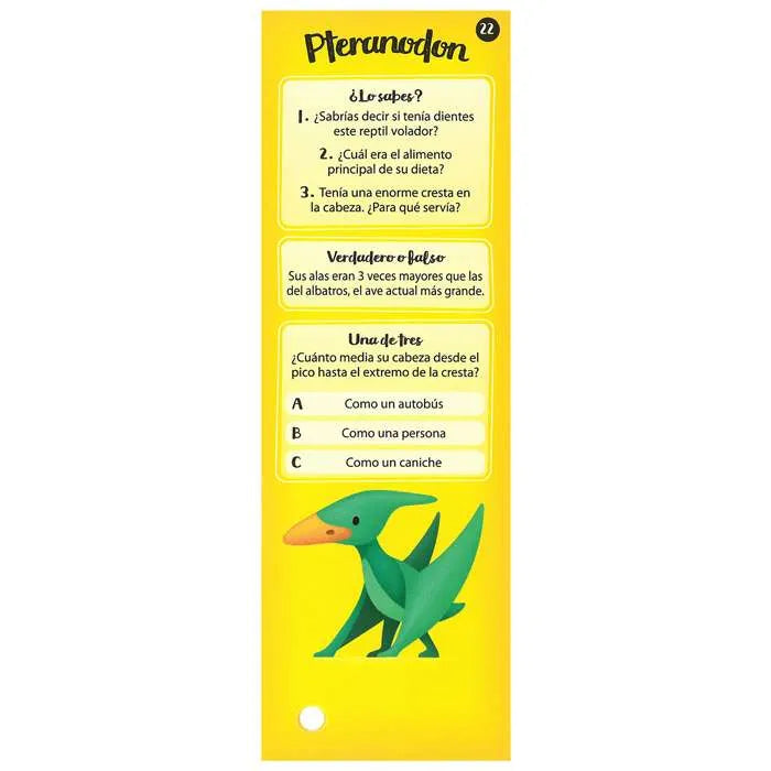Libro Abanico Diverti Mente Dinosaurios