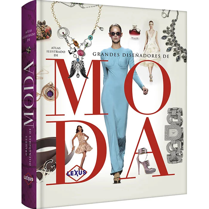 Atlas Ilustrado de Grandes Diseñadores de Moda