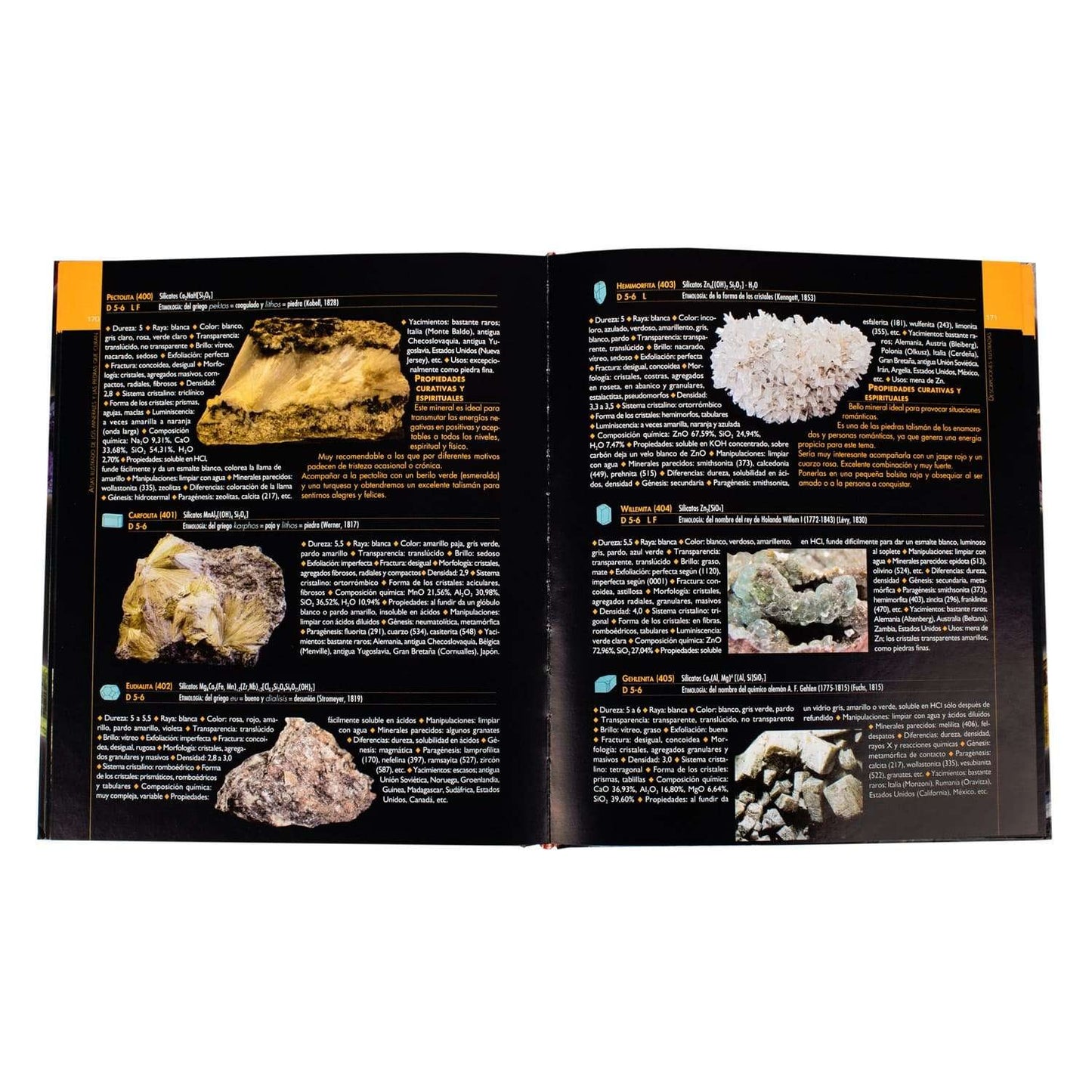 Atlas Ilustrado de los Minerales y Piedras que Curan