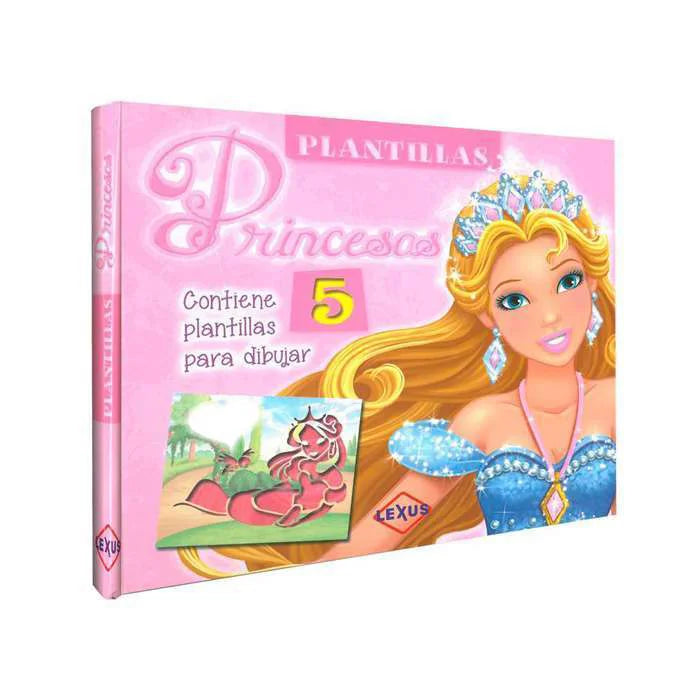 Princesas - 5 Plantillas para Dibujar