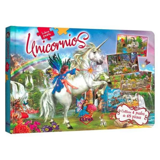 Unicornios – Libro Puzle