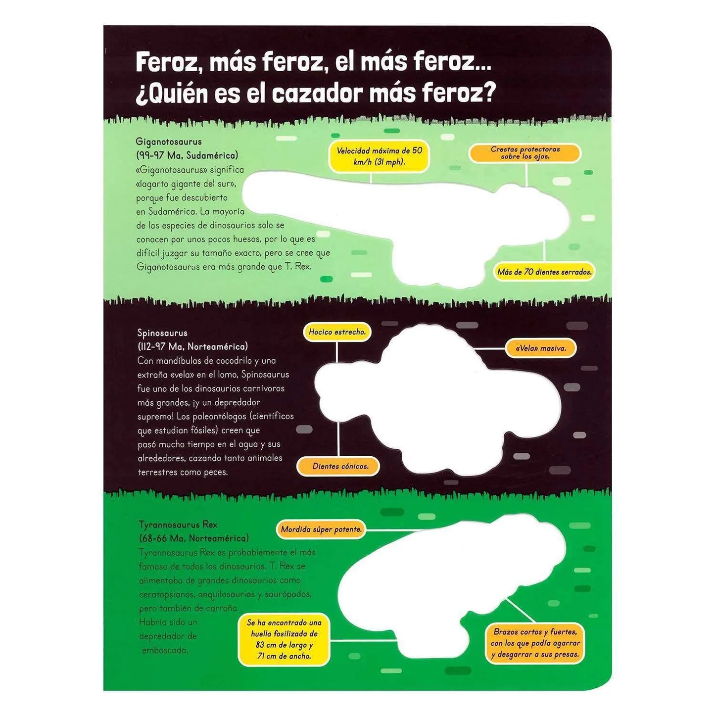 Asombrosos Dinosaurios Feroces