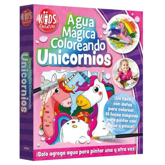 Agua Mágica: Coloreando Unicornios