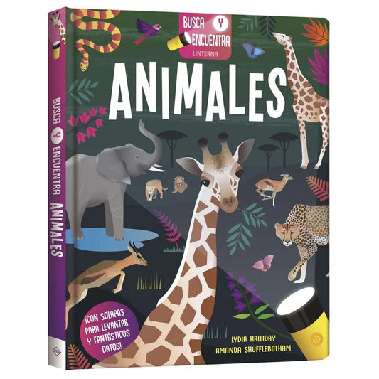 Animales Busca y Encuentra Linterna