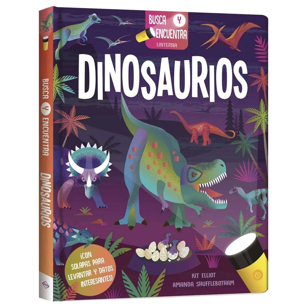 Dinosaurios Busca y Encuentra Linterna