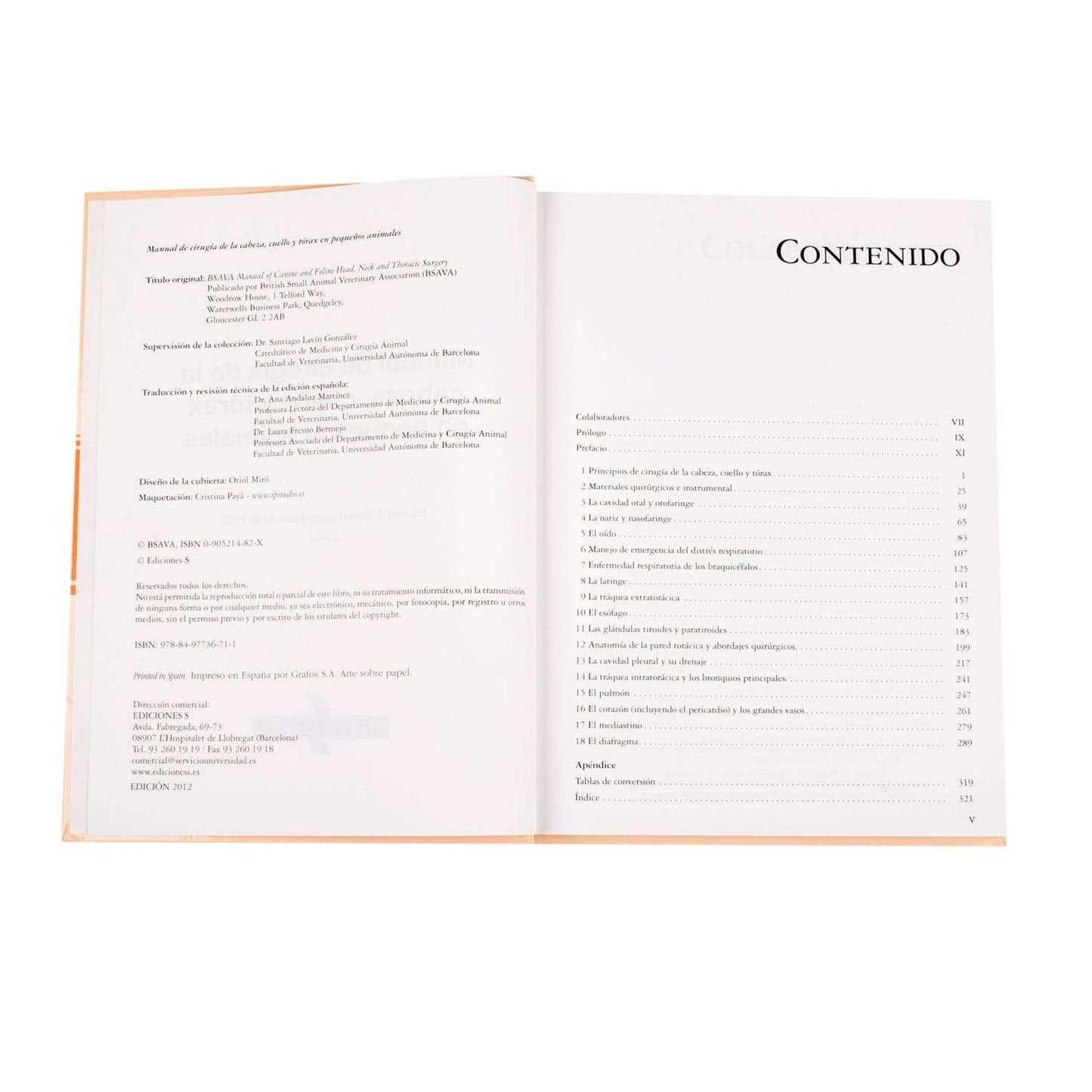 Manual de Cirugía de la Cabeza, Cuello y Tórax