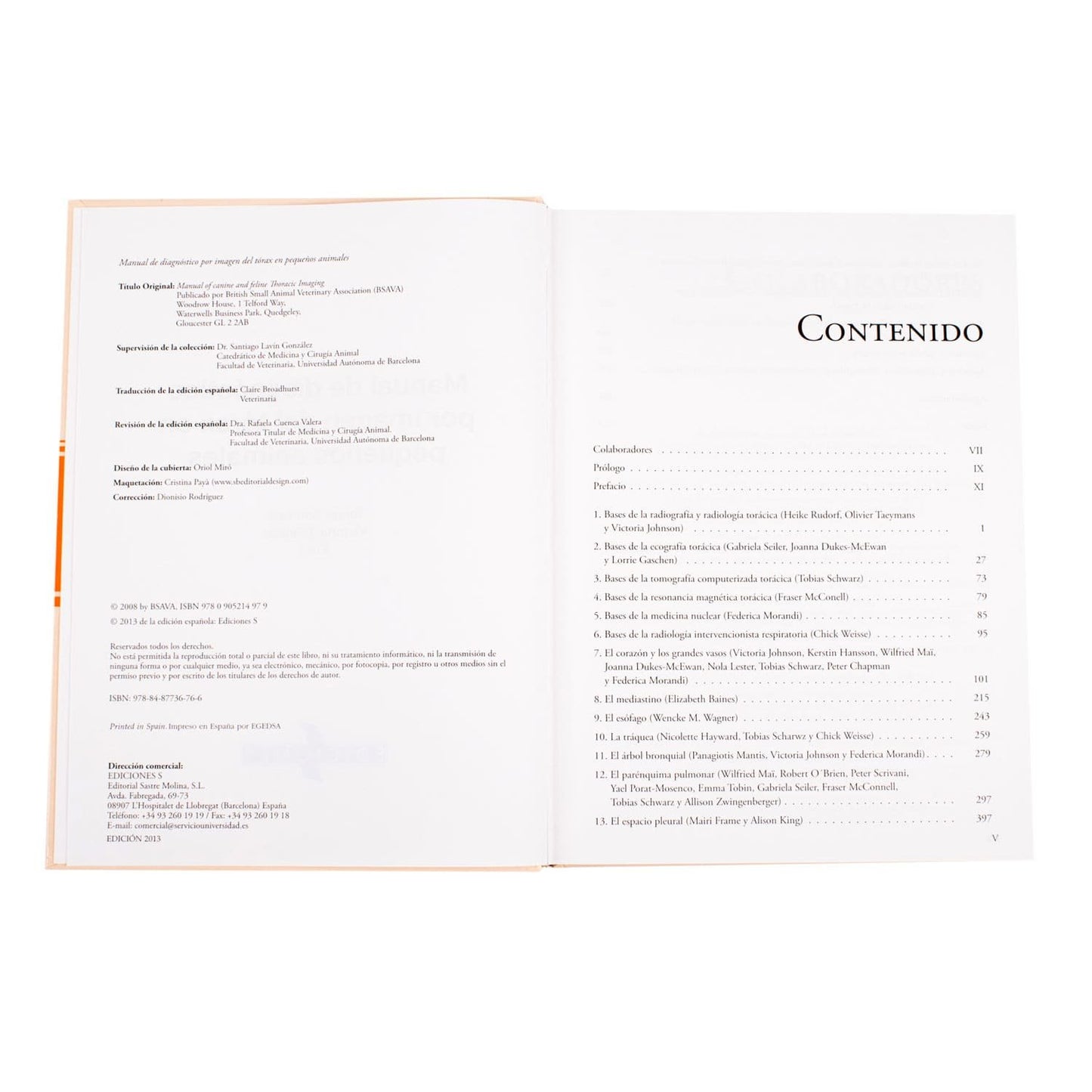 Manual de Diagnóstico por Imagen del Tórax en Pequeños Animales