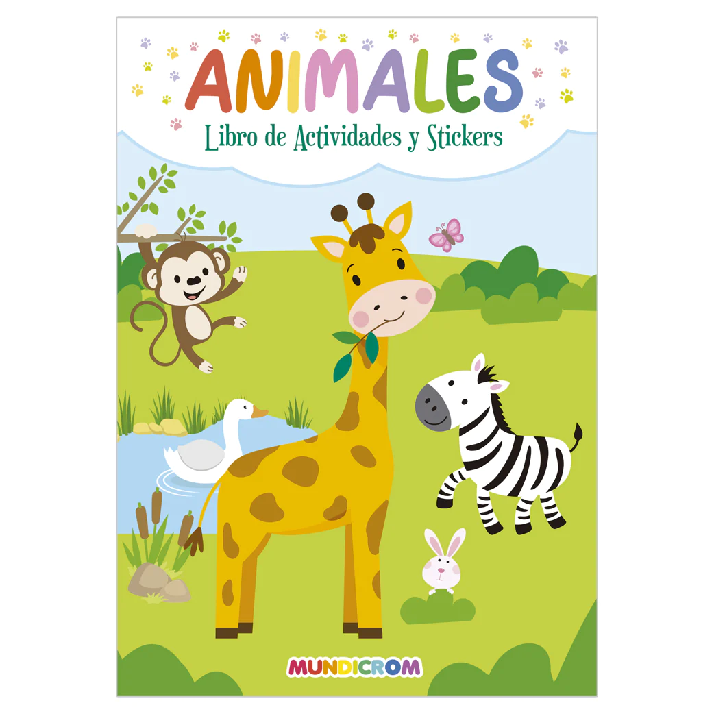 ANIMALES... ACTIVIDADES Y STICKERS