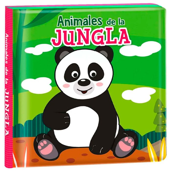Animales de la Jungla – Libro para el Baño