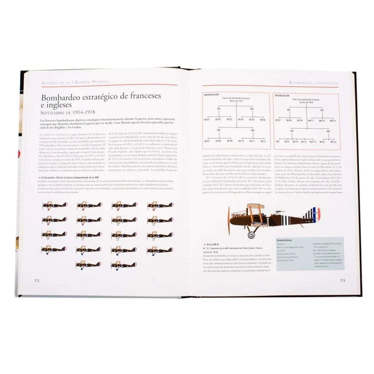 Libro Atlas Aviones De La I Guerra Mundial 1914-1918 - Lexus