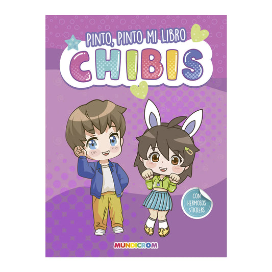 Pinto, Pinto Mi Libro Chibis - Mundicrom