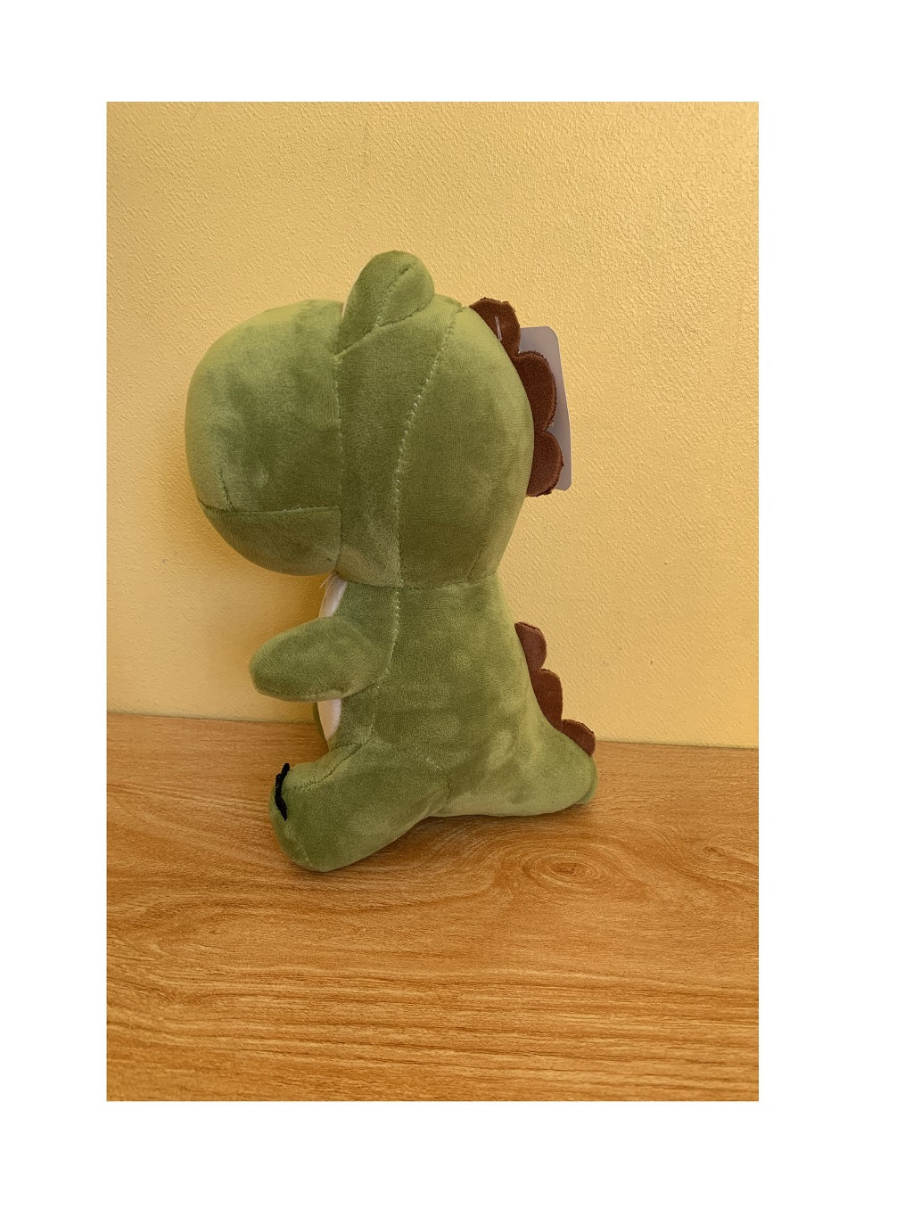 Peluche Dinosaurio Sentado Kawaii De Felpa Suave 22cm