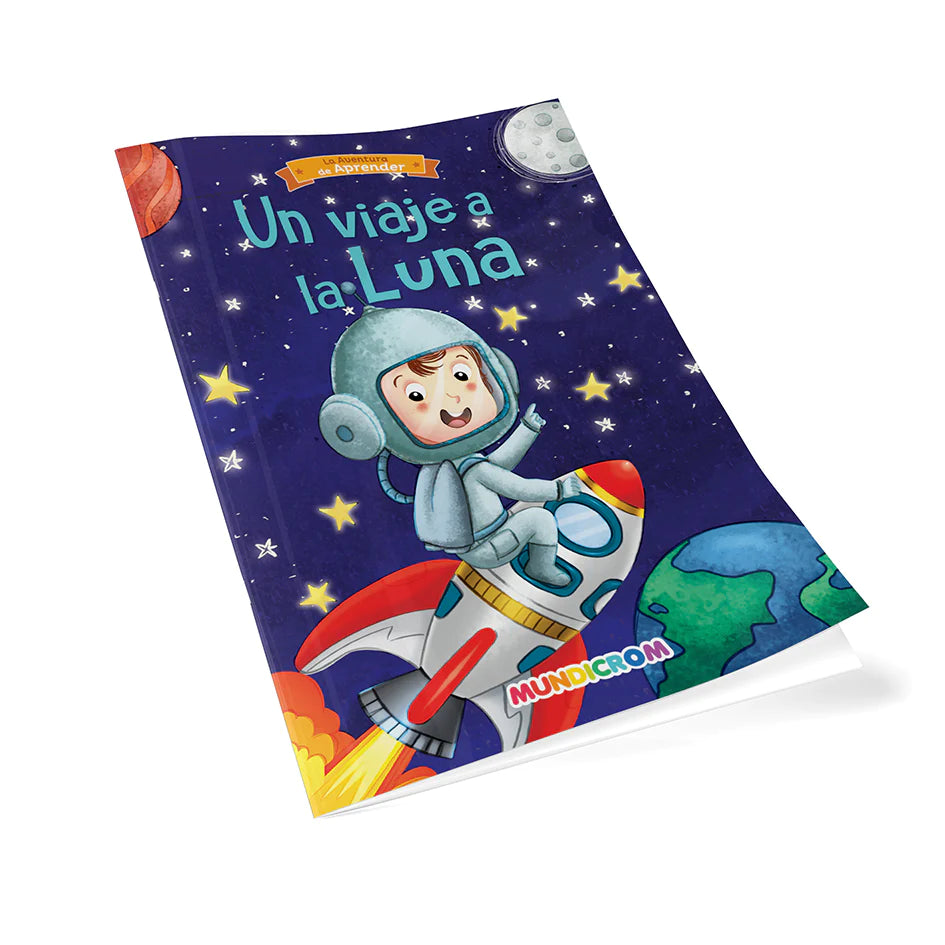 Libro Infantil Cuento Espacio + Puzle 100 Piezas Mundicrom