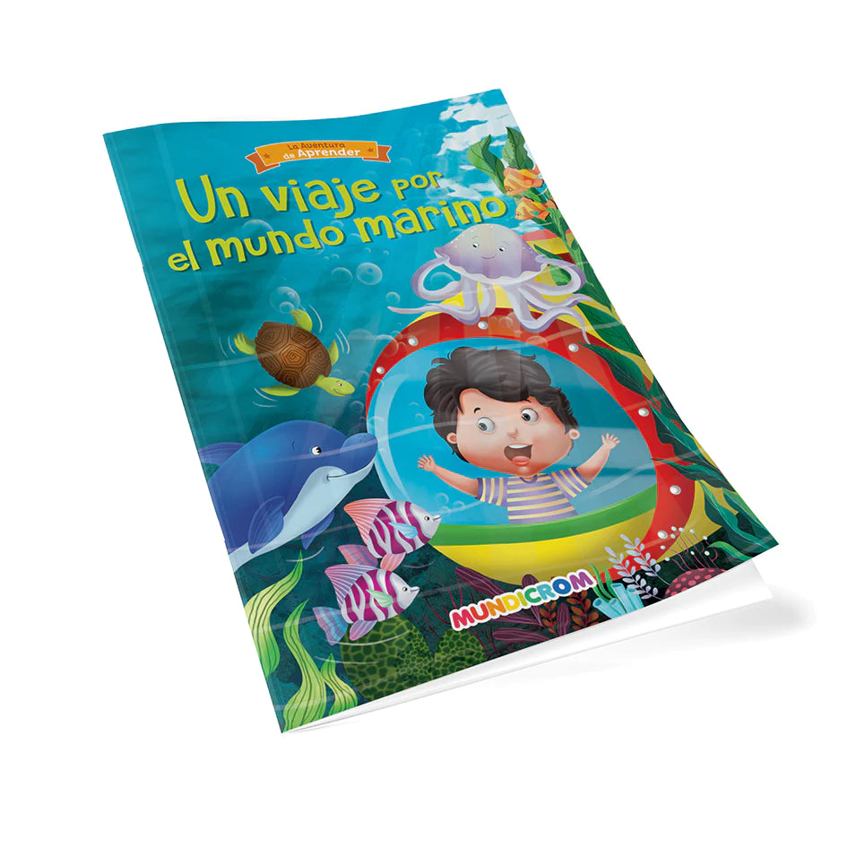 Libro Infantil Cuento El Oceano + Puzle 100 Piezas Mundicrom
