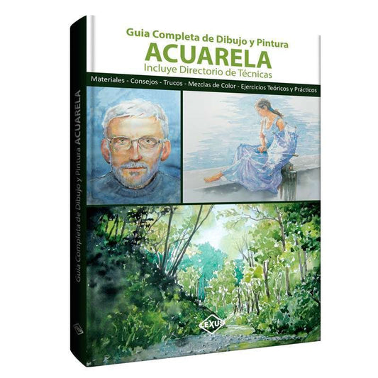 Acuarela Guía Completa de Dibujo y Pintura