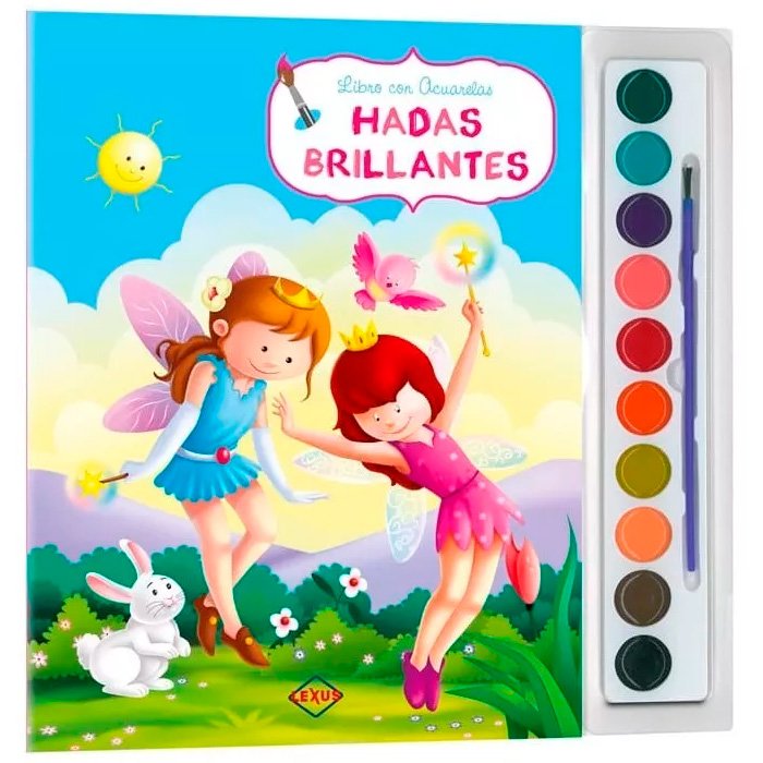 Hadas Brillantes - Libro con Acuarelas