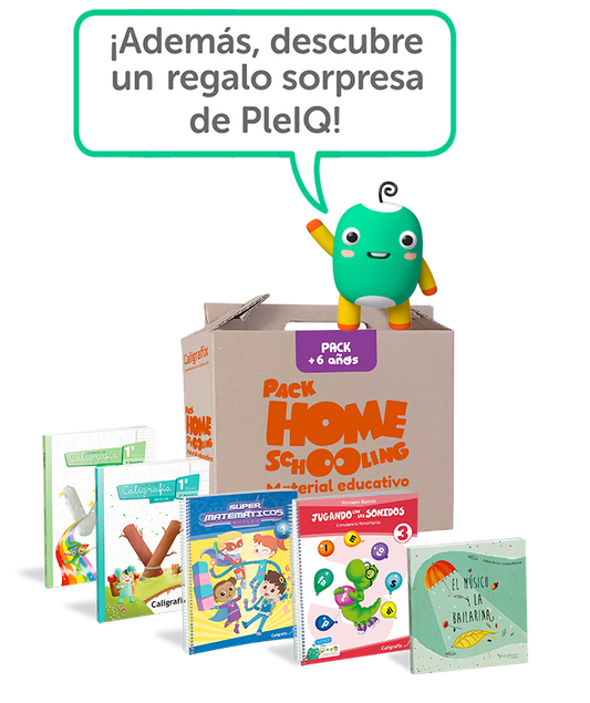 Pack Homeschooling 6 Años - Caligrafix
