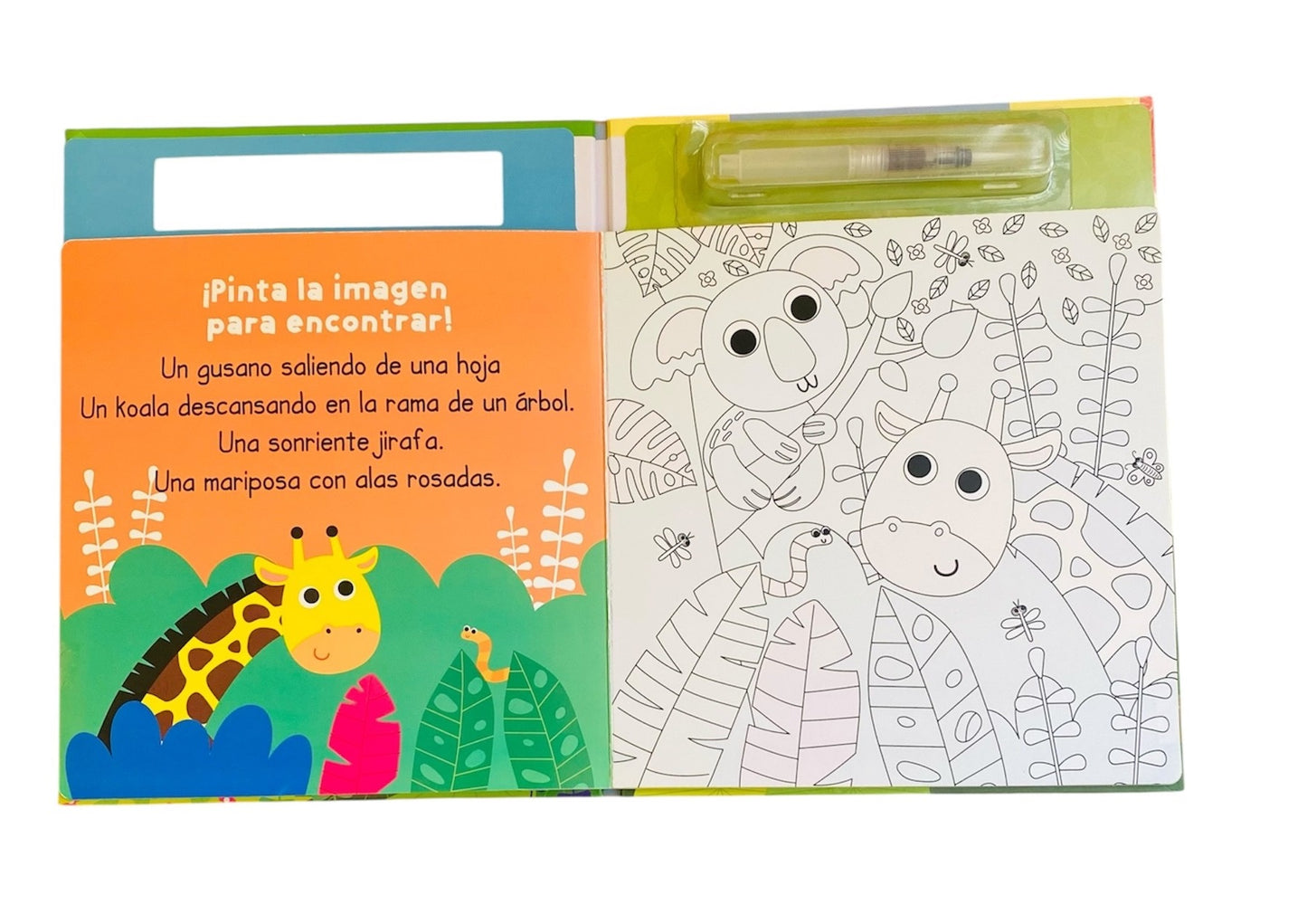 Libro La Jungla Con Pincel - Busca Y Encuentra - Lexus/nuevo