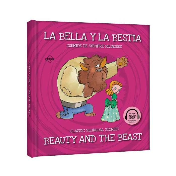 Bilingue La Bella y la Bestia / Beauty and The Beast Audiolibro Qr