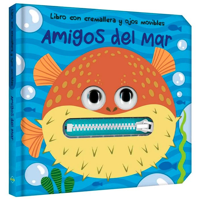 Amigos del Mar - Cremallera y Ojos Movibles