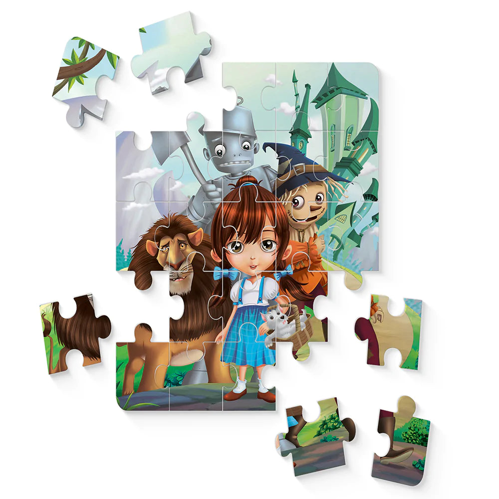 El Mago De Oz, Cuento + Puzzle 30 Piezas - Mundicrom