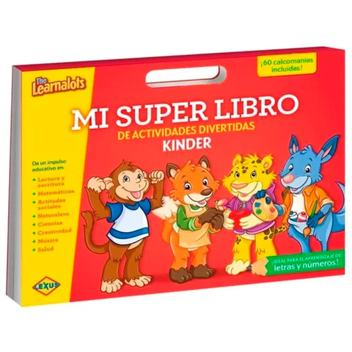 Mi Super Libro de Actividades Divertidas: Kinder