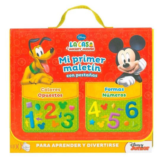 Libro Mickey, Mi Primer Maletin - Nuevo, Original - Lexus