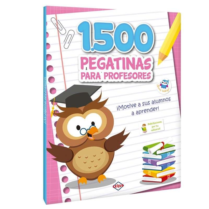 1,500 Pegatinas Para Profesores Rosado