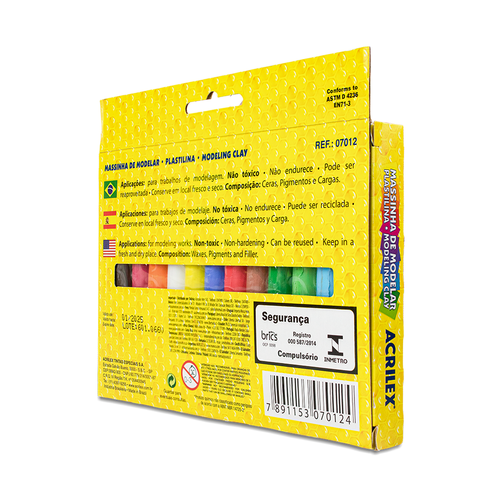 Pack Escolar Acrilex: Lapices, Tempera, Plasticina y más