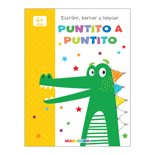 Libro de Actividades Puntito A Puntito Traza, Borra Y Limpia... - Mundicrom