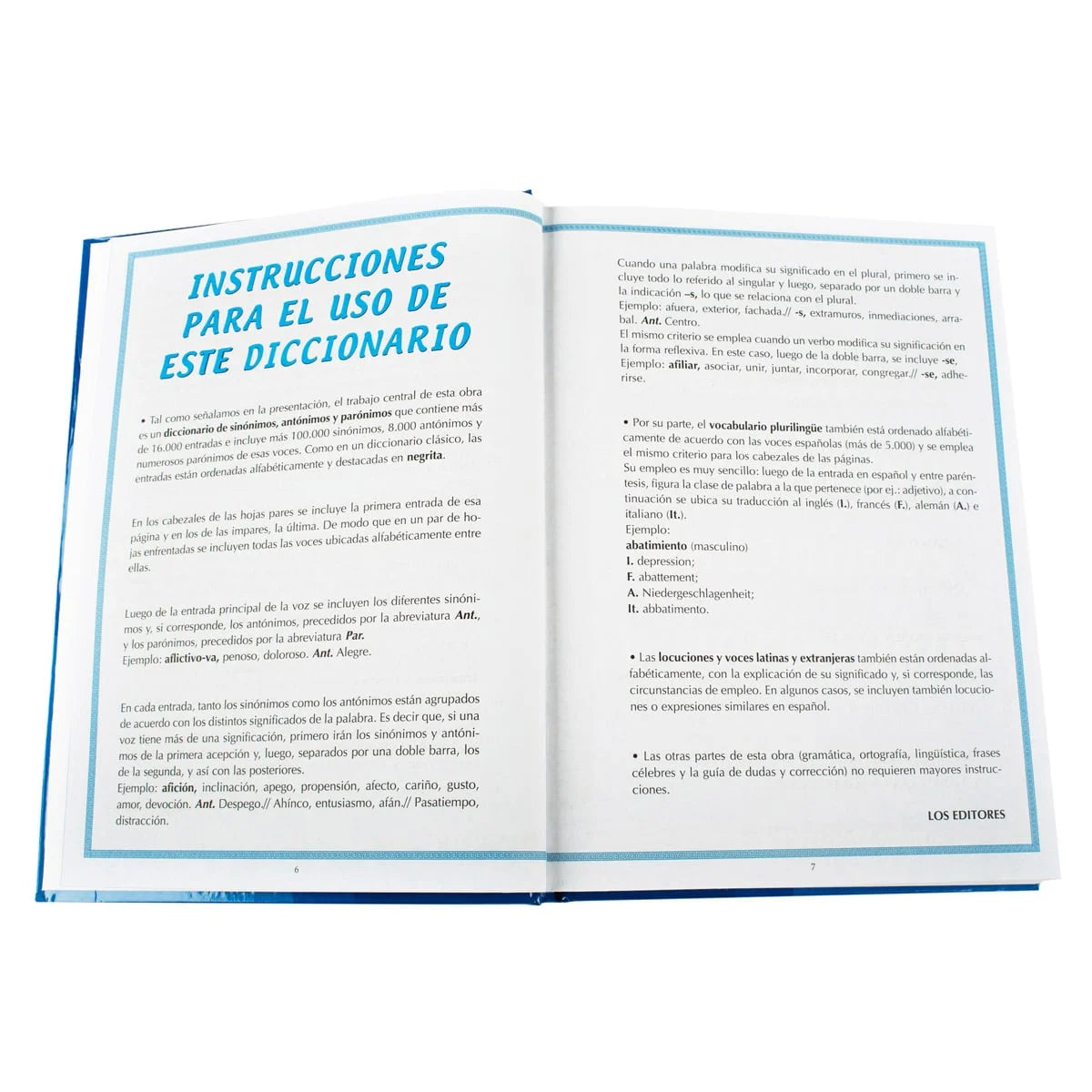 Diccionario de Sinónimos Antónimos Parónimos + CD