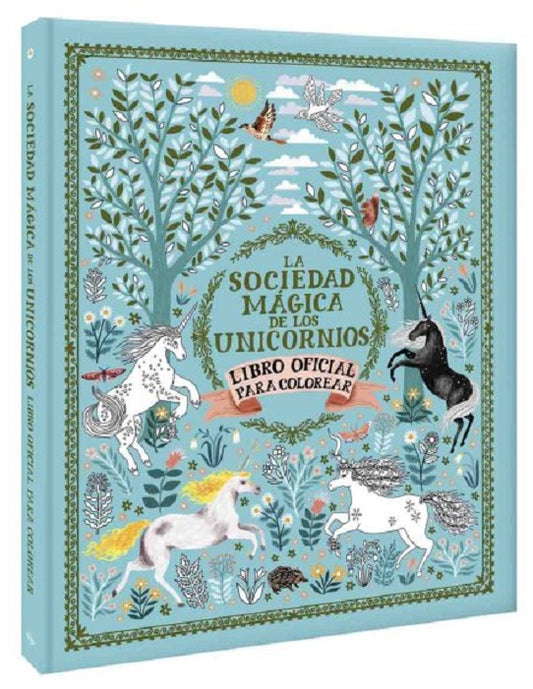 La Sociedad Magica De Los Unicornios, Libro Para Colorear