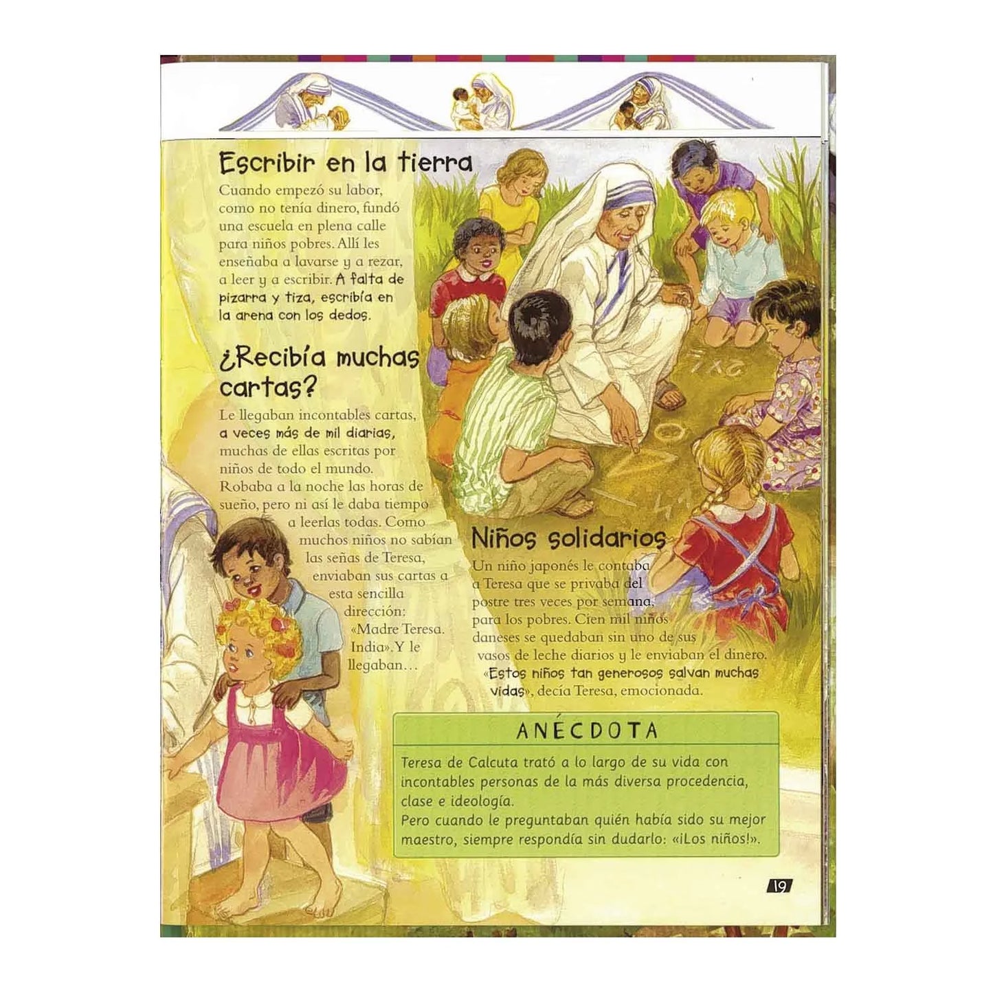 Libro Teresa De Calcuta Madre De Todos Los Niños - Minibiografia - Lexus