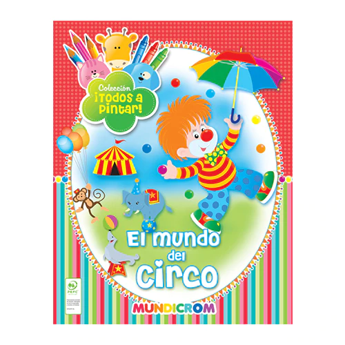 Colección Todos A Pintar 4 Libros: Piratas-dinosaurios-circo-juguetes - Mundicrom