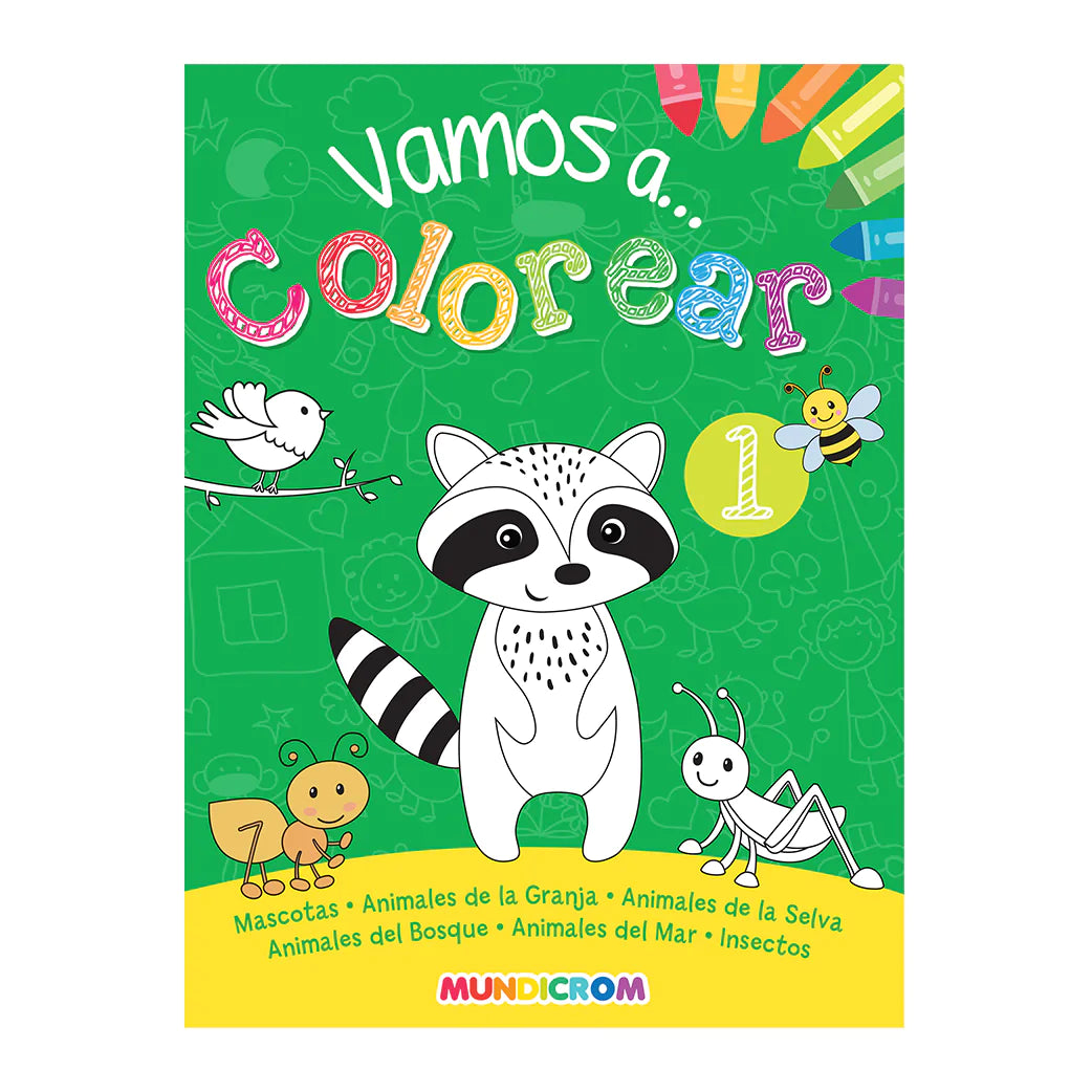 Vamos A Colorear 1 - Mundicrom