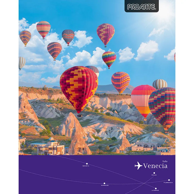 Pack 10 Cuadernos Universitario Proarte Matem. 7mm 100 Hojas