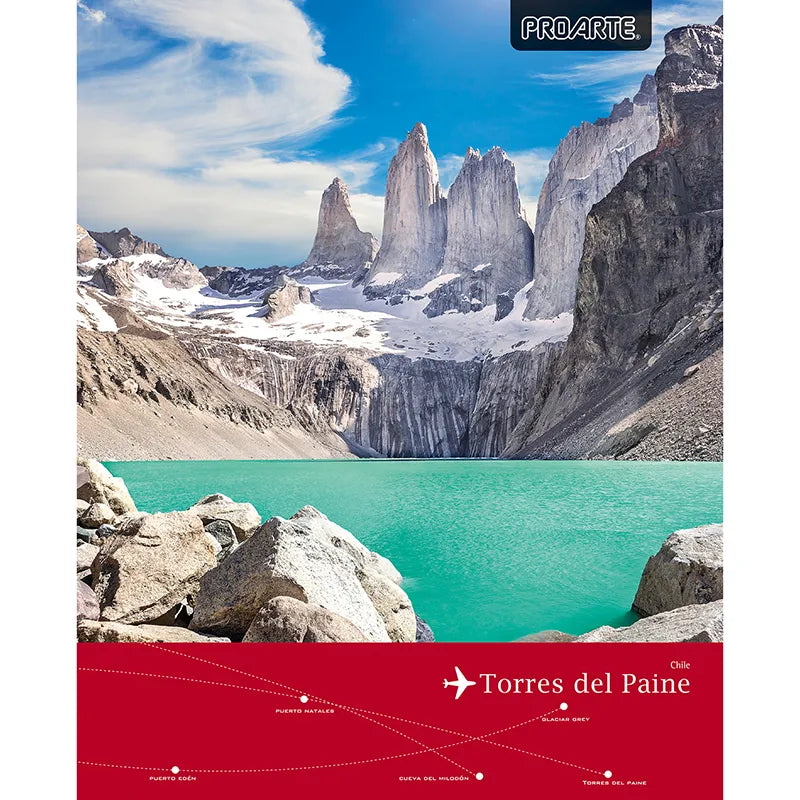 Pack 10 Cuadernos Universitario Proarte Matem. 7mm 100 Hojas
