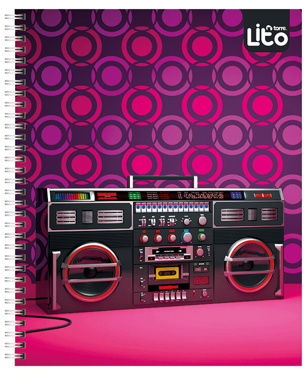Pack 10 Cuadernos Universitarios Torre Lito Matematicas 7mm 100 Hojas