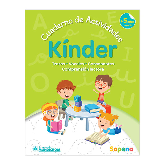 Cuaderno De Actividades Kinder Sopena