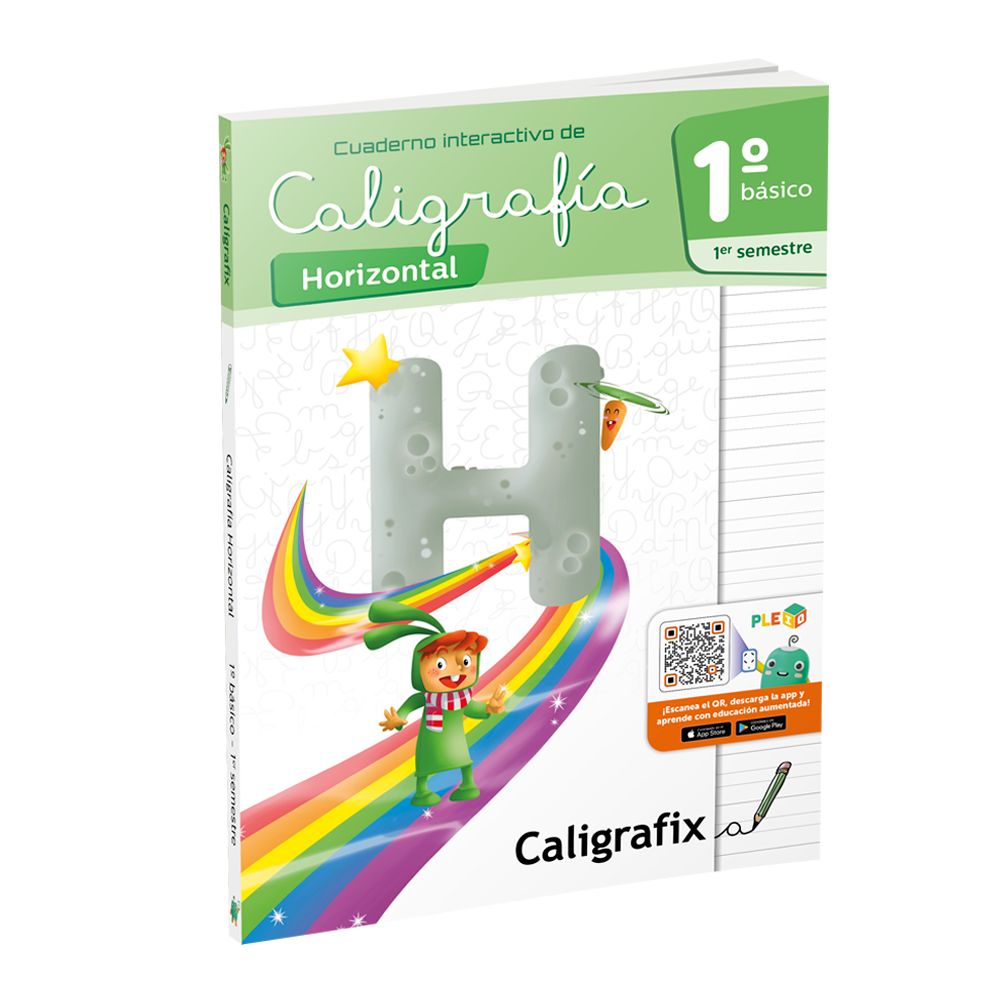 Cuaderno Caligrafia Horizontal 1° Basico Primer Semestre Caligrafix