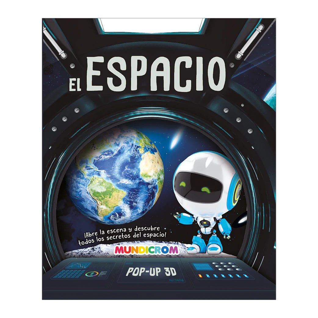 Libro El Espacio - Pop Up 3d - Mundicrom