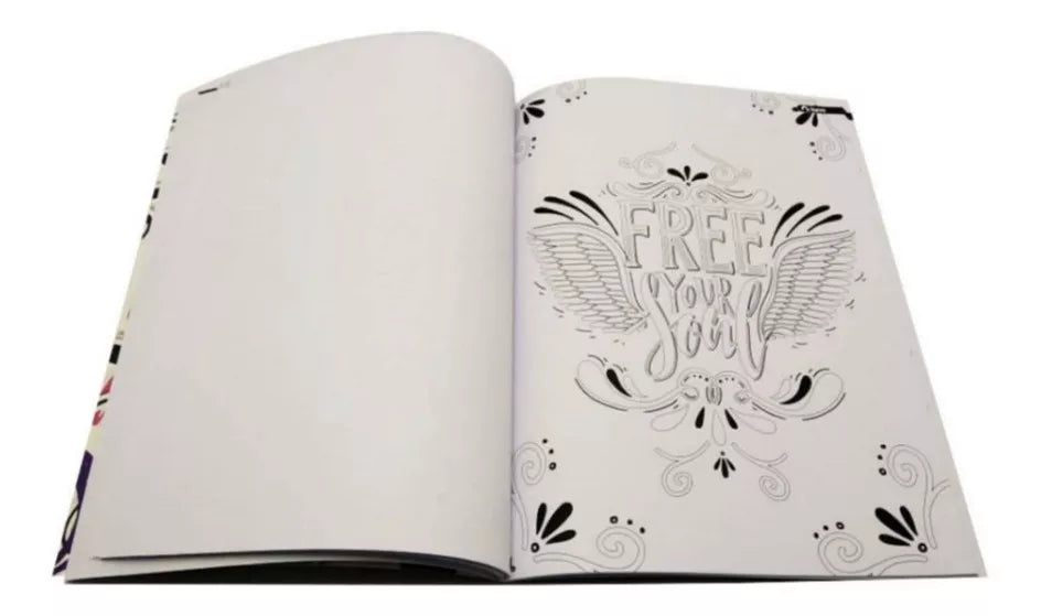 Lettering Para Todos - Libro Para Colorear