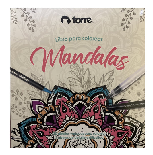 Mandalas - Libro Para Colorear - Torre